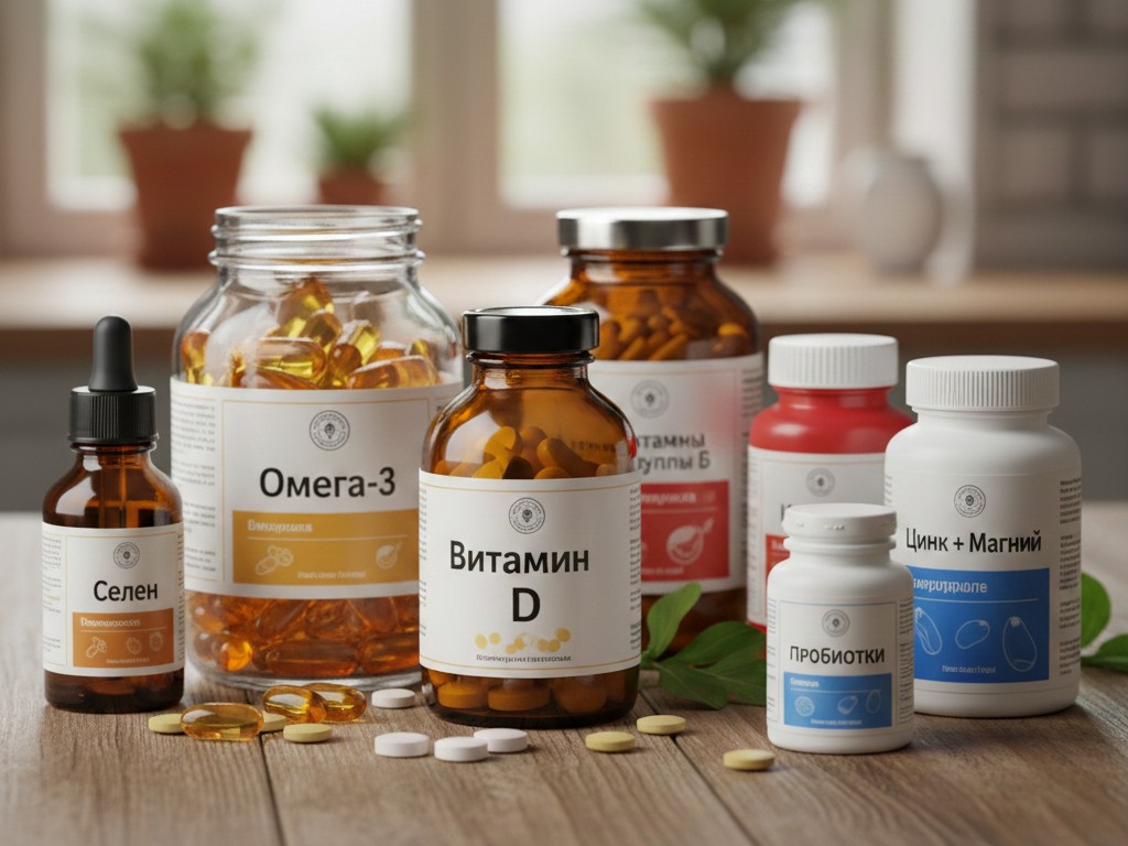 Витамины при АИТ: основные добавки для поддержки щитовидной железы